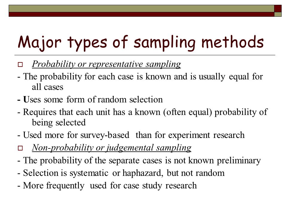 Convenience sampling in research methodology